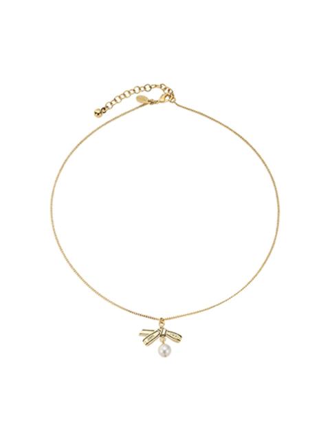JIMMY CHOO Jimmy Choo Women Ribbon Pendant Necklace