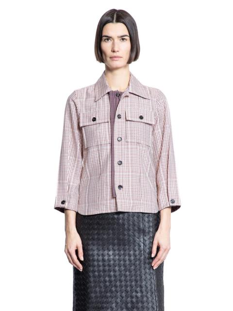 Bottega Veneta Check-Viscose-Shirt