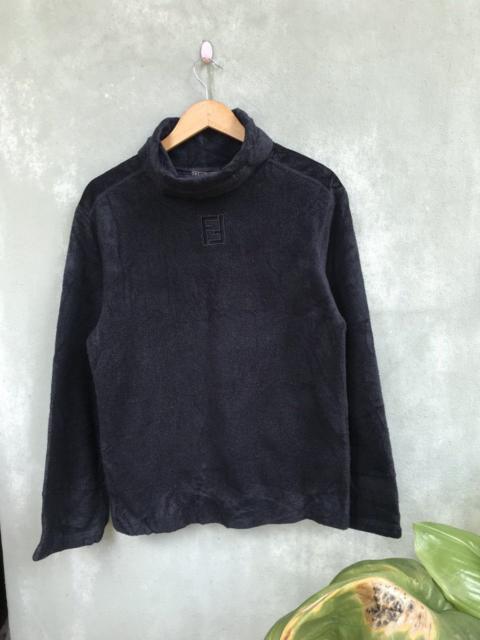 FENDI FENDI FLEECE PULLOVER SWEATSHIRT