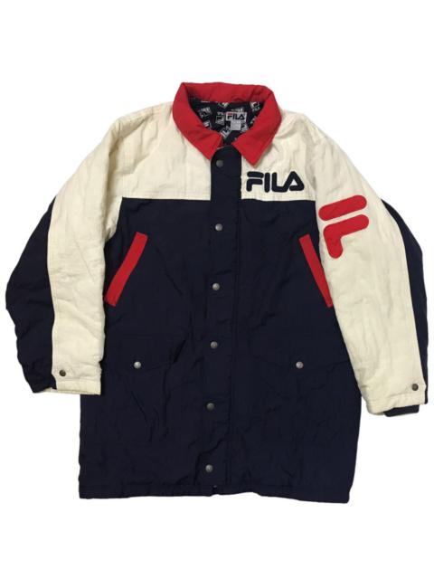 Other Designers Vintage Embroidered Multicolor Fila Jacket