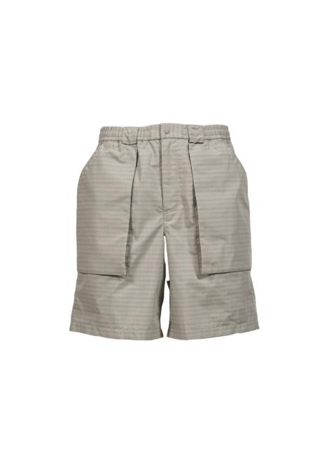 DAIWA PIER39 TECH 3D POCKET CARGO SHORTS SUMMER PLAID / LT.GRY
