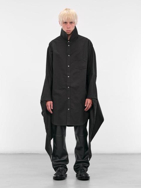 doublet Black Wing Button-Up Shirt