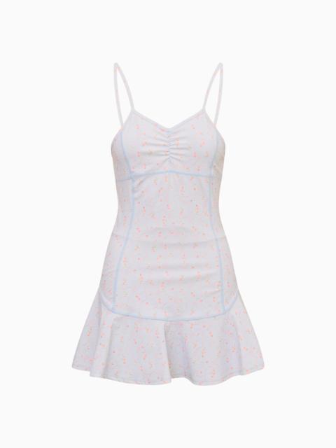 LoveShackFancy Sylvie Blue Floral Active Dress