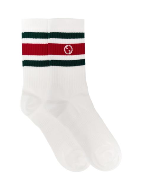 GUCCI Nastro Web Logo Socks