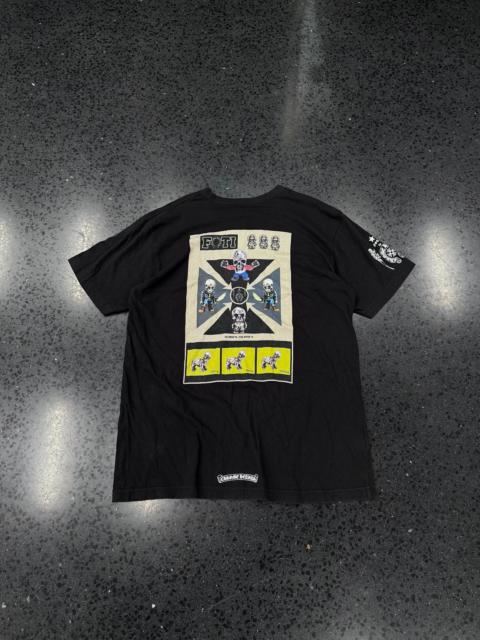 Chrome Hearts Chrome Hearts black short sleeve FOTI girl poster print T-shirt