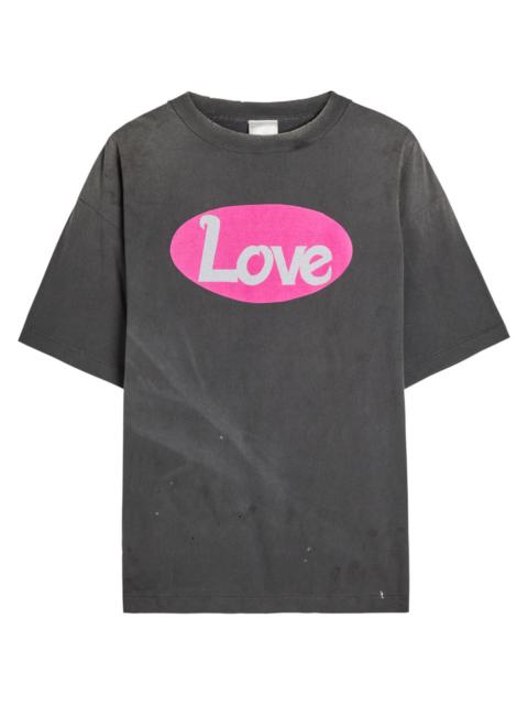 SAINT M×××××× Saint Mxxxxxx Love Printed Cotton T-shirt