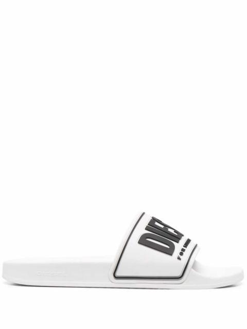 Diesel Diesel Men Sa-Mayemi Cc Slides With Logo