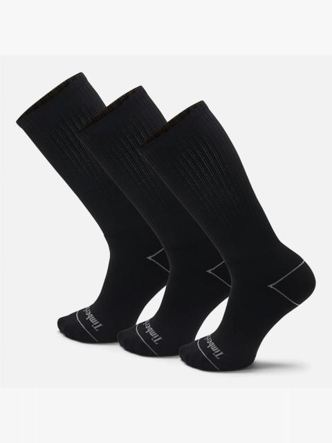 Timberland Bowden 3-Pack Full Cushion Crew Sock