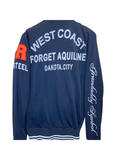 Other Designers Japanese Brand - West Coast Forget Aquiline Dakota City Zipper Sweater