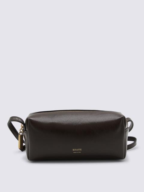 KHAITE Khaite Dark Brown Leather Crossbody Bag