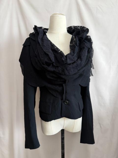 Comme Des Garçons Comme des Garçons Rei Kawakubo 1995ad Mesh Layered Top Jacket