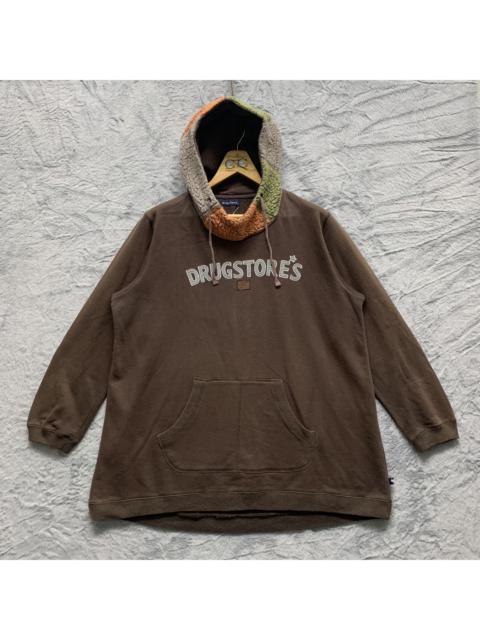 Other Designers Rare - Drug Store's Embroidery Big Logo Pullover Hoodies #4340-150