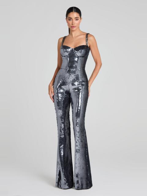 NADINE MERABI Beverly Silver Jumpsuit