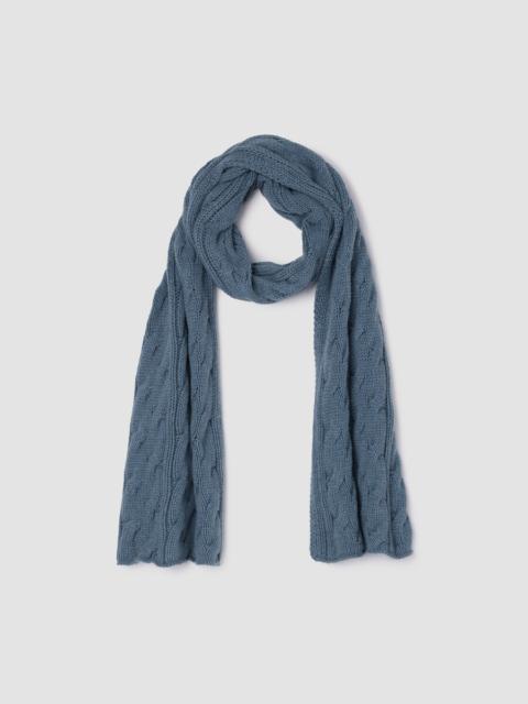 EILEEN FISHER Cotton & Recycled Cashmere Scarf