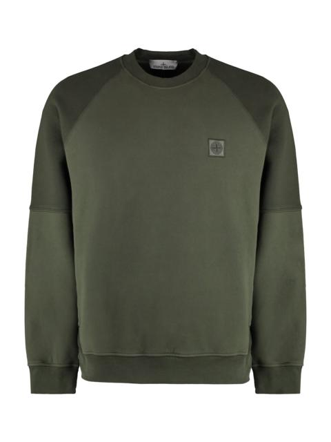 Stone Island Cotton Crew-neck Sweatshirt
