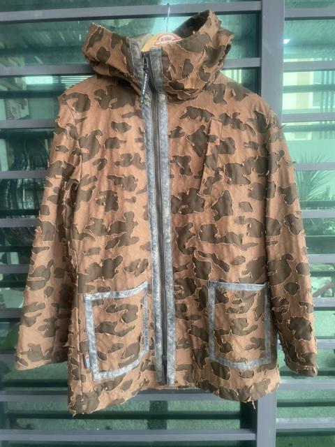 Other Designers Authentic ABAHOUSE CAMO hooded jacker Cordura Fabric