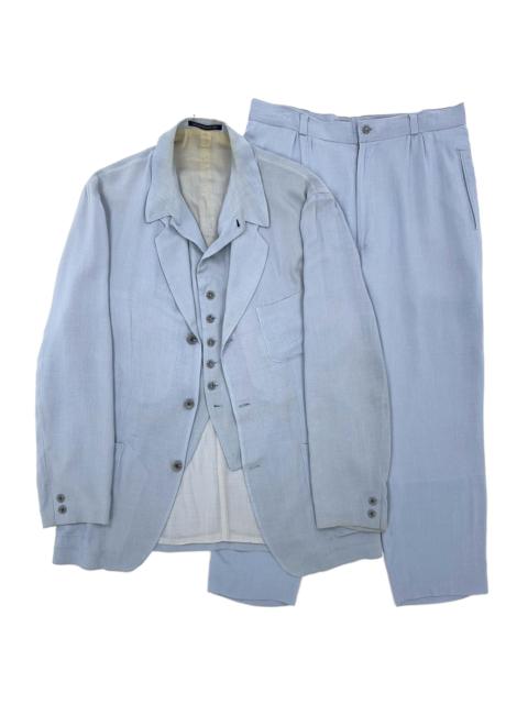 Yohji Yamamoto SS97 Light Rayon Three-Piece Suit