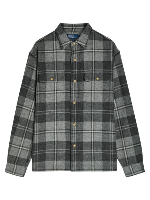 Polo Ralph Lauren Polo Ralph Lauren Plaid Wool Overshirt