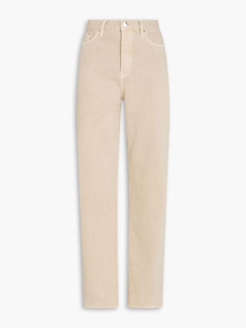 TOTEME High-rise straight-leg jeans