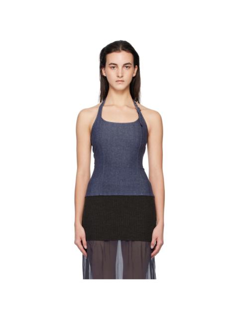 paloma wool Navy Galiena Top