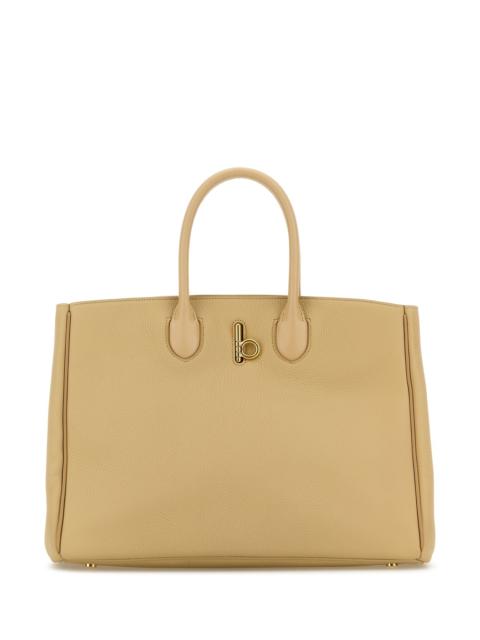 Burberry Beige leather medium Rocking Horse handbag