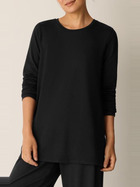 EILEEN FISHER Eileen Fisher Crewneck Top in Black at Nordstrom