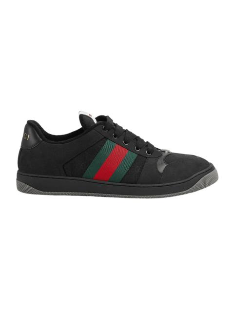 GUCCI GUCCI Screener Men's Black GG Canvas Sneakers New