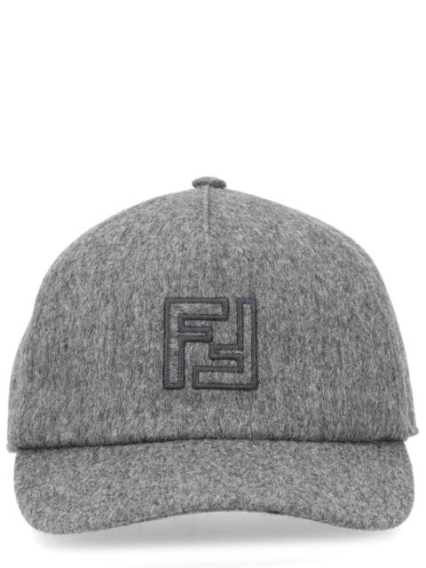 FENDI WOOL AND CASHMERE BASEBALL HAT