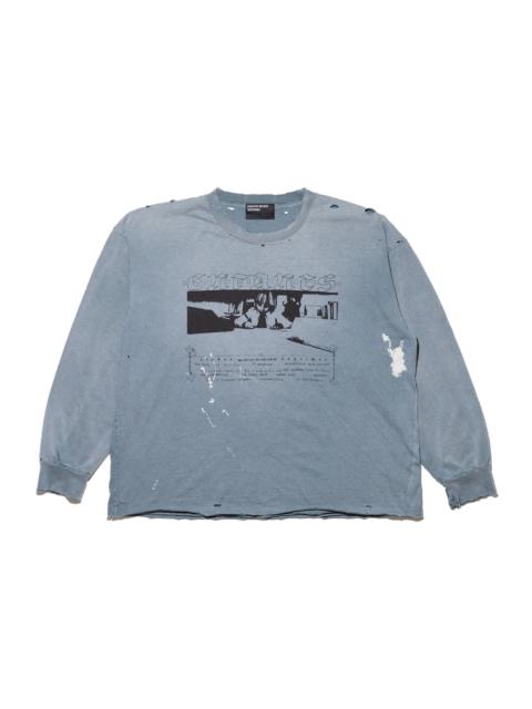 Enfants Riches Déprimés BOY IN CHAINS LONG SLEEVE T-SHIRT (FADED BLUE)