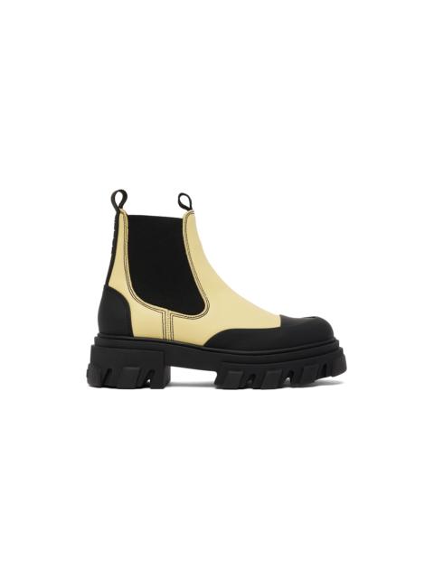 Yellow Chelsea Ankle Boots