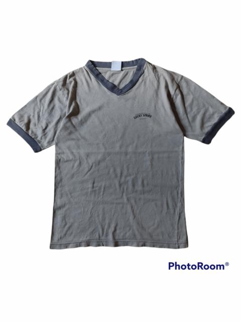 Other Designers Vintage - Lucky Strike Ringer Tee V-neck Tshirts