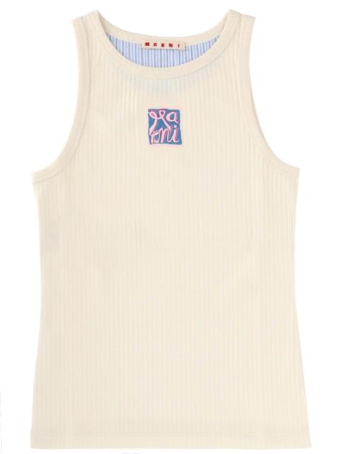 Marni Marni Women Tank Top With Logo