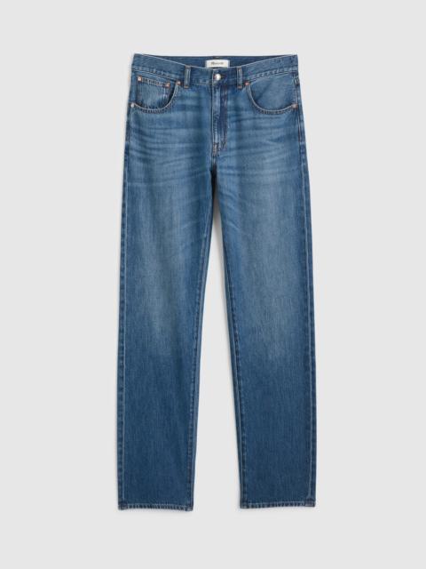Madewell The Dean Easy Straight Jean in Airy Denim