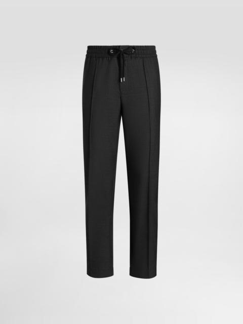 Dolce & Gabbana Wool canvas trousers
