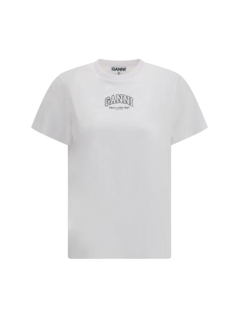 GANNI Ganni Crewneck T-shirt