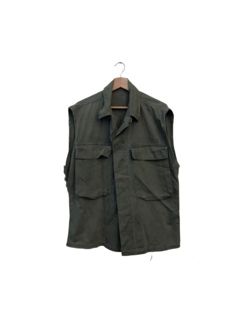 Other Designers Vintage - VINTAGE MILITARY COLLECTION MULTI POCKET UTILITY VEST