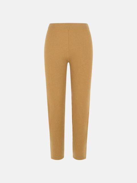 Max Mara BEIGE CASHMERE BLEND TROUSERS