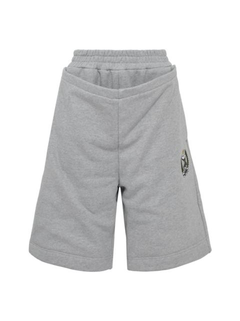 BONBOM Dangled Frame Burmuda Sweat Shorts