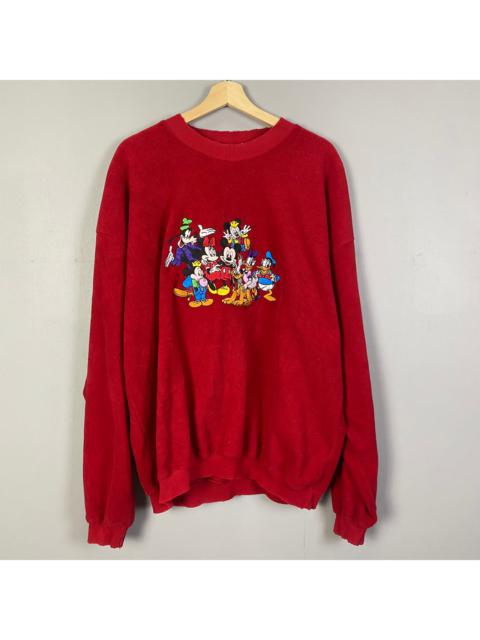 Other Designers Vintage - VINTAGE MICKEY MOUSE DISTRESSED SWEATSHIRT
