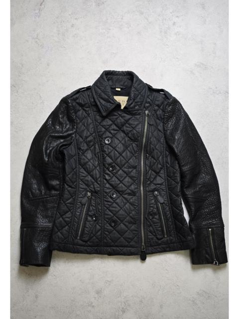 Burberry BURBERRY BRIT Quilted Lamb Leather Sleeve Jacket