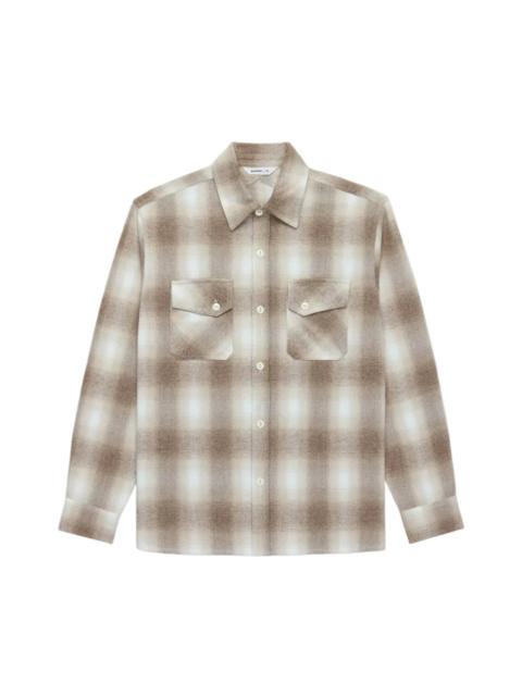 3sixteen Crosscut Flannel Sand Ombre