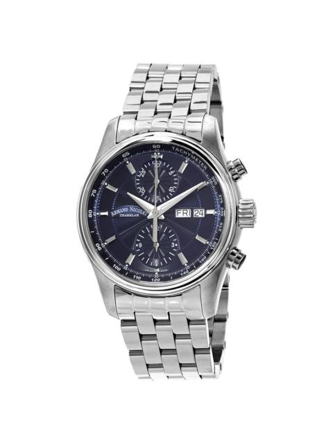 Other Designers Armand Nicolet MH2 Chronograph Automatic Blue Dial Men's Watch A647A-BU-BMA22640A