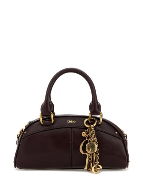 Chloé Grape small leather Bowling Chloé small handbag