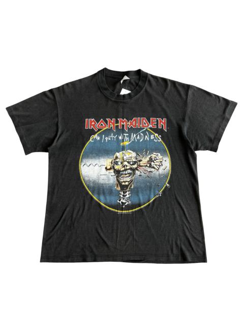 Other Designers Final Blow - Vintage Iron Maiden Play With Madness 1988 T-Shirt SZ XL