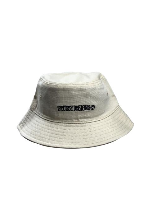 Stüssy Stussy Canvas Wide Brim Bucket Hat