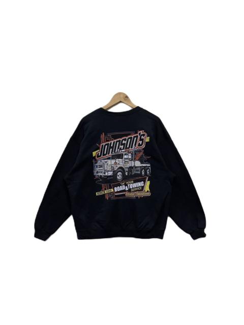 Other Designers Johnson Motors - Vintage Johnsons Towing Sweatshirt Pullover