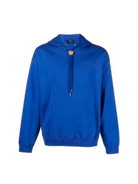VERSACE Versace La Medusa Cotton Hoodie, Size Small