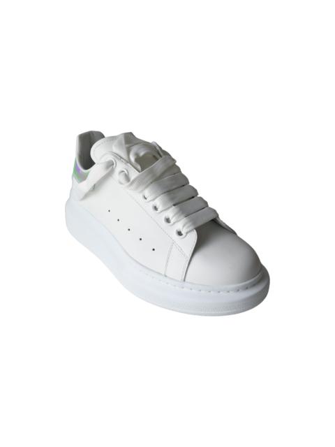 Alexander McQueen Alexander McQueen Iridescent Oversized Sneaker Larry Trainers White Shock Pink