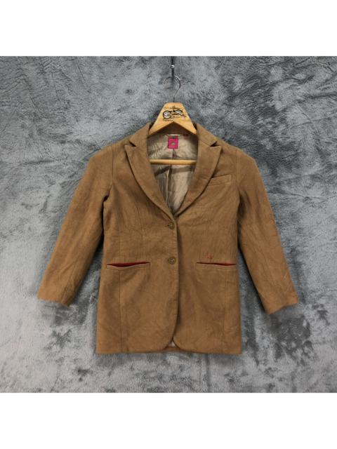 UNDERCOVER Uniqlo Undercover Kids Fleece Brown Suit Jacket #4672-163