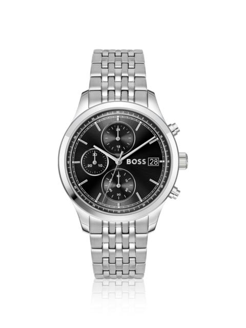 BOSS STRATUS CHRONOGRAPH WATCH WITH SEVEN-LINK BRACELET